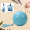 Kids Disposable Raincoat with Hood – Clear & Portable for Travel