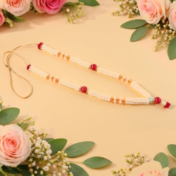 Pooja Gajra Garland – Traditional Floral Decorative Accessory