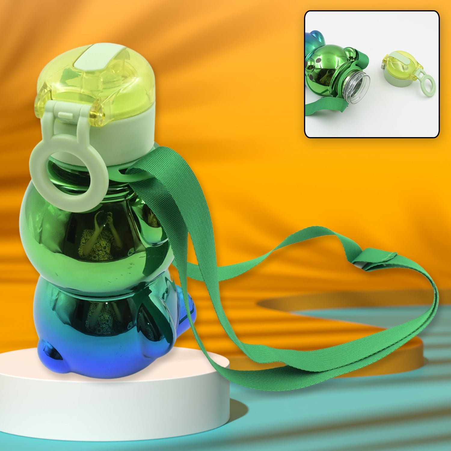 Kids Water Bottle – Strap, Stickers, 1L | Own Hydrate