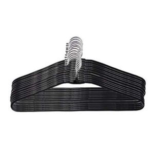 Stainless Steel Hangers – Durable 10-Pack Wardrobe Organiser | BathNova