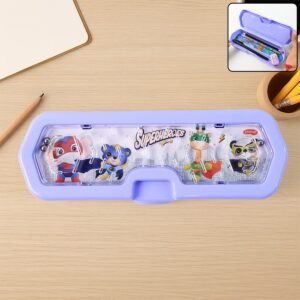 Kids Pencil Box with Maze Game – Fun & Functional School Storage