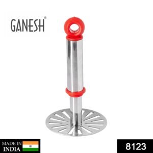 Potato Masher – Stainless Steel with Plastic Handle | Ganesh
