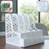 Desk Organizer File Holder – Vertical Multipurpose Workspace Storage