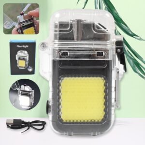 01_8d7a8ebf-4ad8-4521-8a7d-f1909ed930b9 Electric Lighter Flashlight – USB Rechargeable 3-Mode COB | Indo Glow