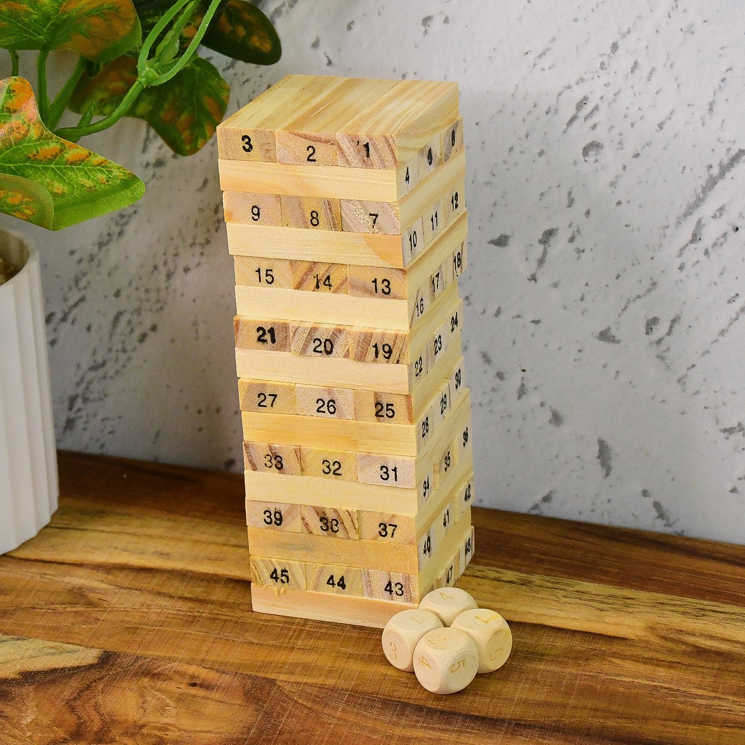 Wooden Stacking Game – Tumbling Tower Fun for Kids | BlissDolly