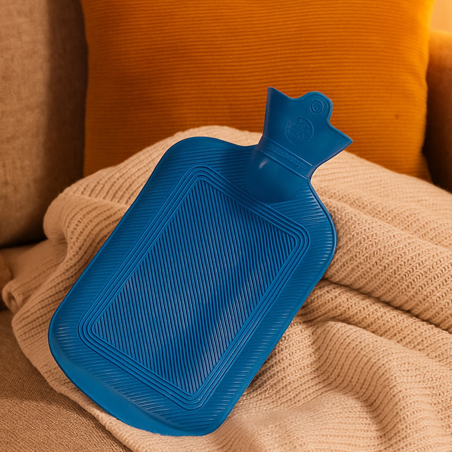 Rubber Hot Water Bag for Pain Relief, Muscle Aches & Warmth | Velvet Wellness