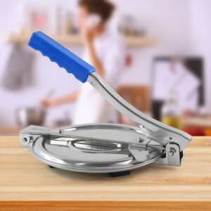 Puri Press Maker – Stainless Steel with Non-Slip Handle | Styleva