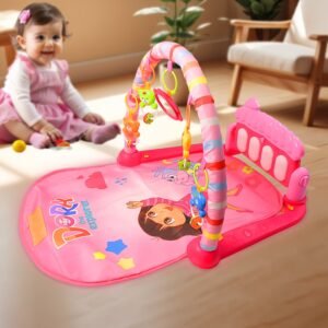 Baby Play Gym Mat – Musical Kick & Play Piano with Fitness Rack | Aditi