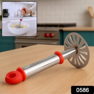 Pau Bhaji Masher – Stainless Steel & Ergonomic Grip | Quickslice