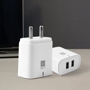 Dual USB Wall Charger 5V/3.1A – Fast & Compact Power Adapter