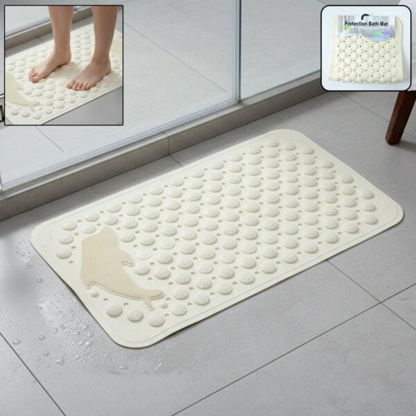 Anti-Slip Bath Mat 69x35 cm – Secure Non-Slip Protection