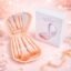 5 in 1 Makeup Brush Set – Compact Kit with Built-in Mirror