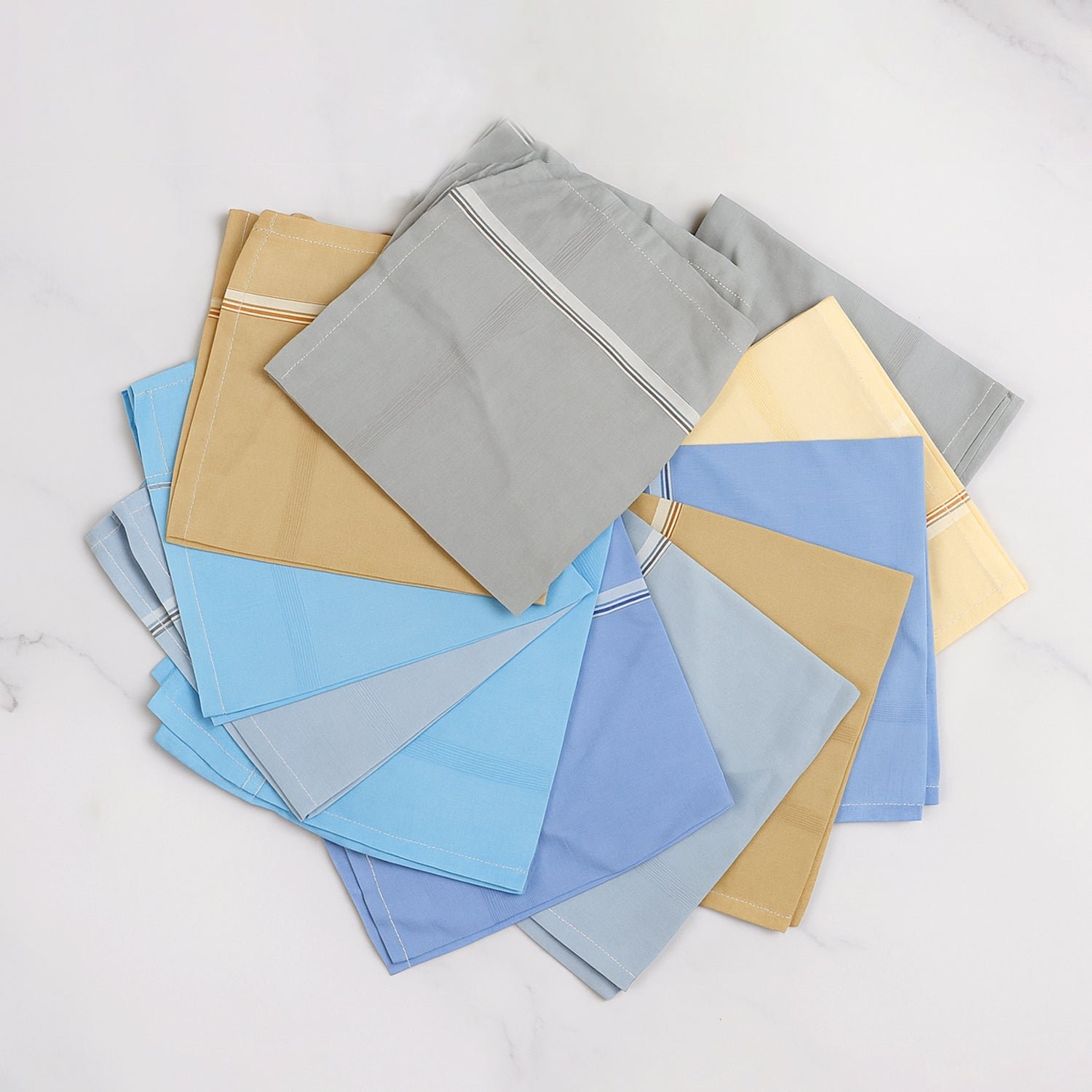Men's Cotton Handkerchief – Soft, Large & Highly Absorbent