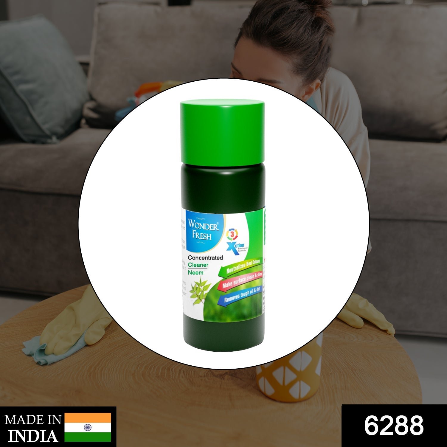 Floor Cleaner Liquid – Disinfectant & Insect Repellent | Wonder Fresh