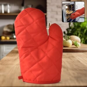 Heat Resistant Oven Mitts – Non-Slip, Flexible & Easy Clean | Bake & Dwell
