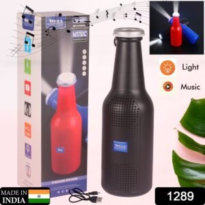 Bottle Bluetooth Speaker – Portable Wireless with Deep Bass | Audila