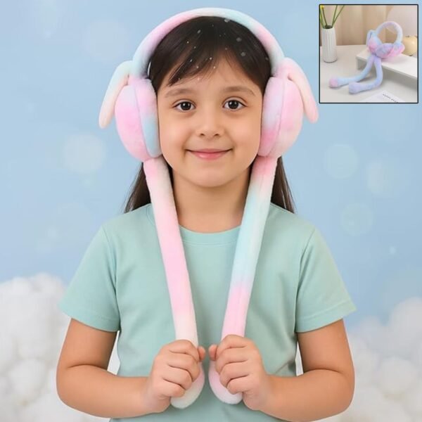 Winter Earmuffs for Kids – Soft Plush & Cozy Ear Warmers, chu chu