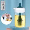 Glass Oil Dispenser with Brush – Borosilicate Kitchen Bottle | Own Hydrate