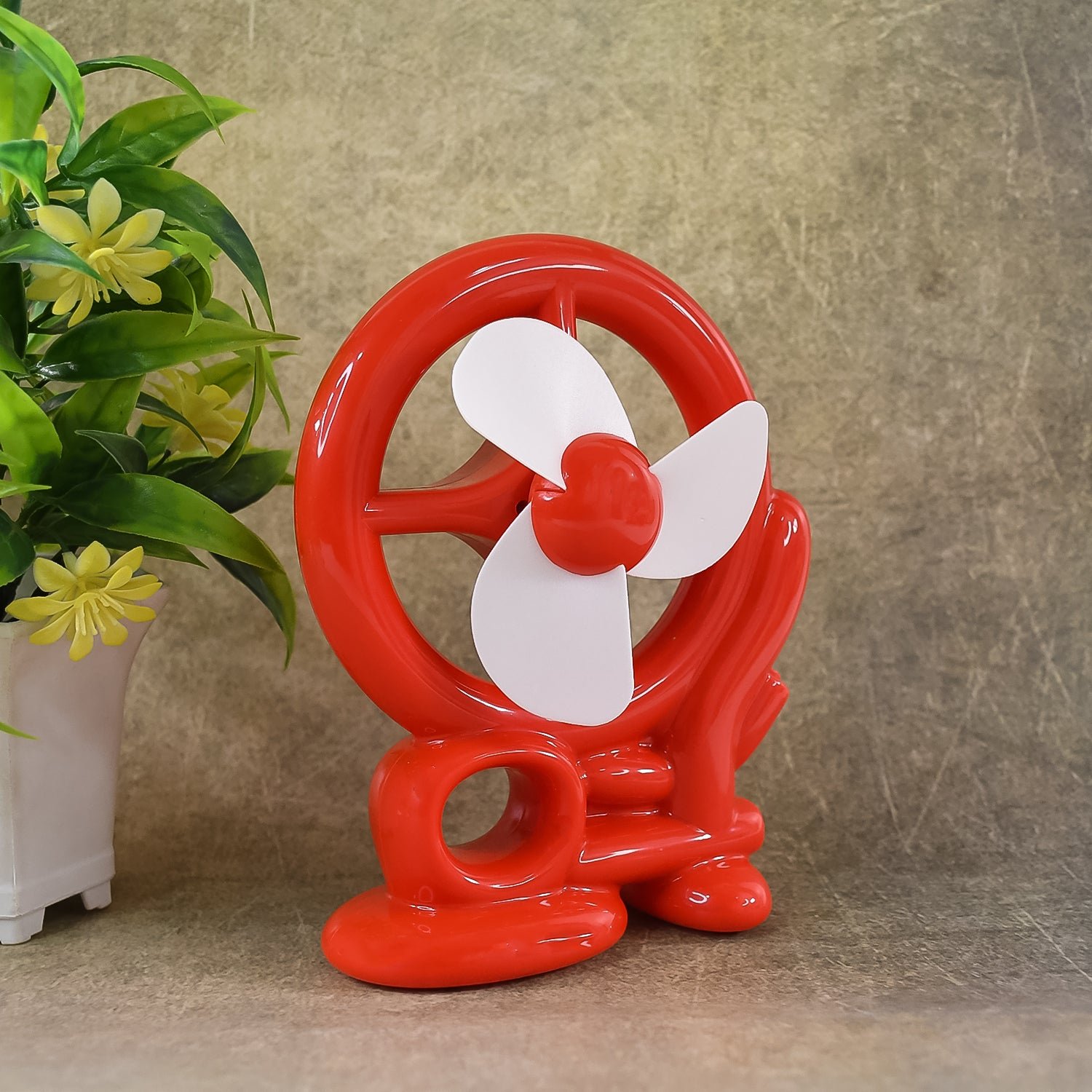 Mini Cooling USB Fan – Portable Desk Fan for Home & Office | Velvet Wheels