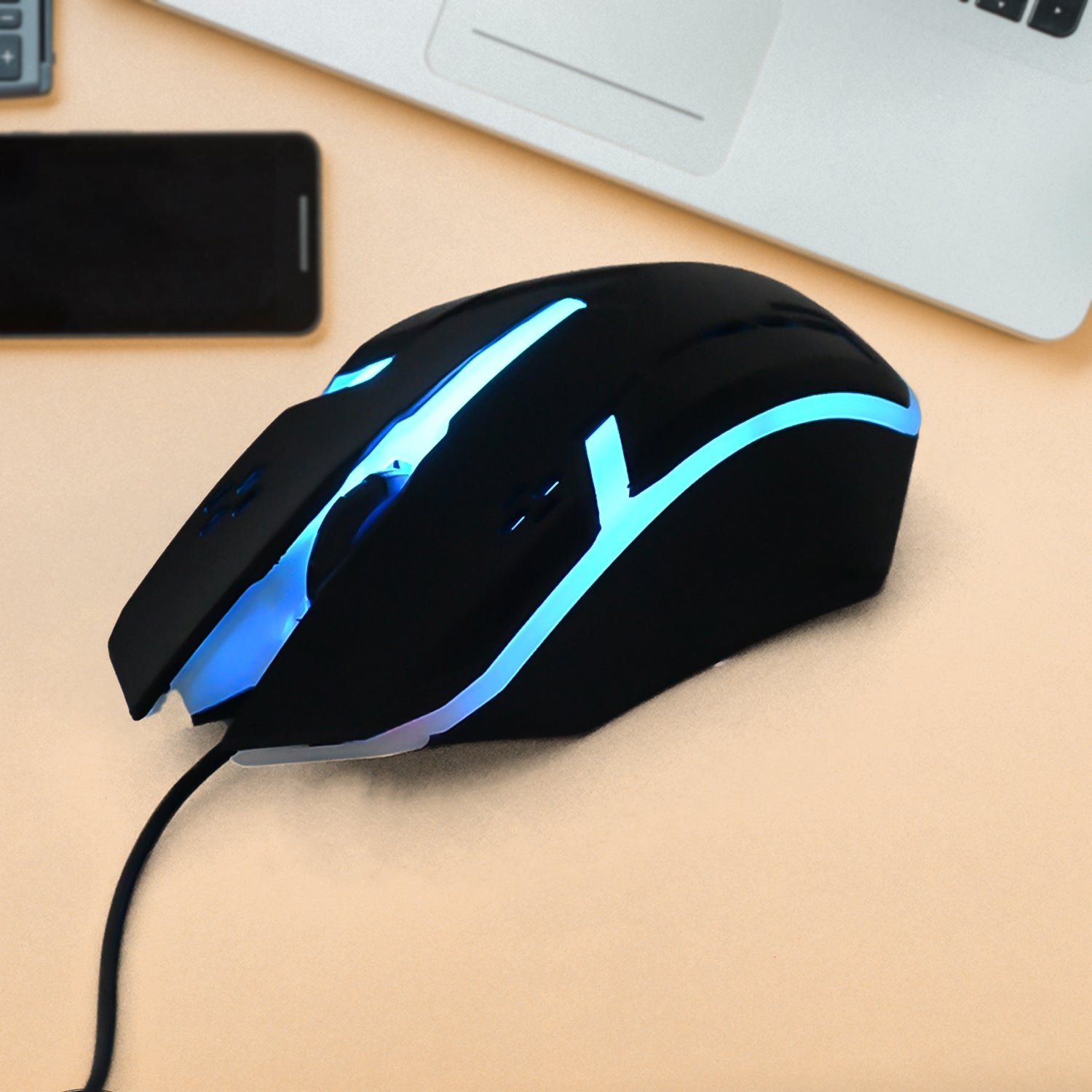 Wired Optical Mouse – Comfortable, Precise Tracking | Compshop