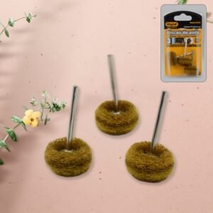 Abrasive Buffing Wheel Set – 3mm Shank for Rotary Tools | Wagtail