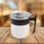 Insulated Mug – 350ml Stainless Steel, Spill-Resistant