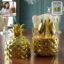 Gold Stainless Steel Cutlery Set – Luxury 24-Piece with Pineapple Stand