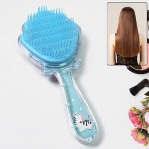 Kids' Detangling Hair Brush – Gentle & Massage | Mist & Relax