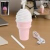 Ice Cream Cone Humidifier – Portable Cool Mist Air Freshener