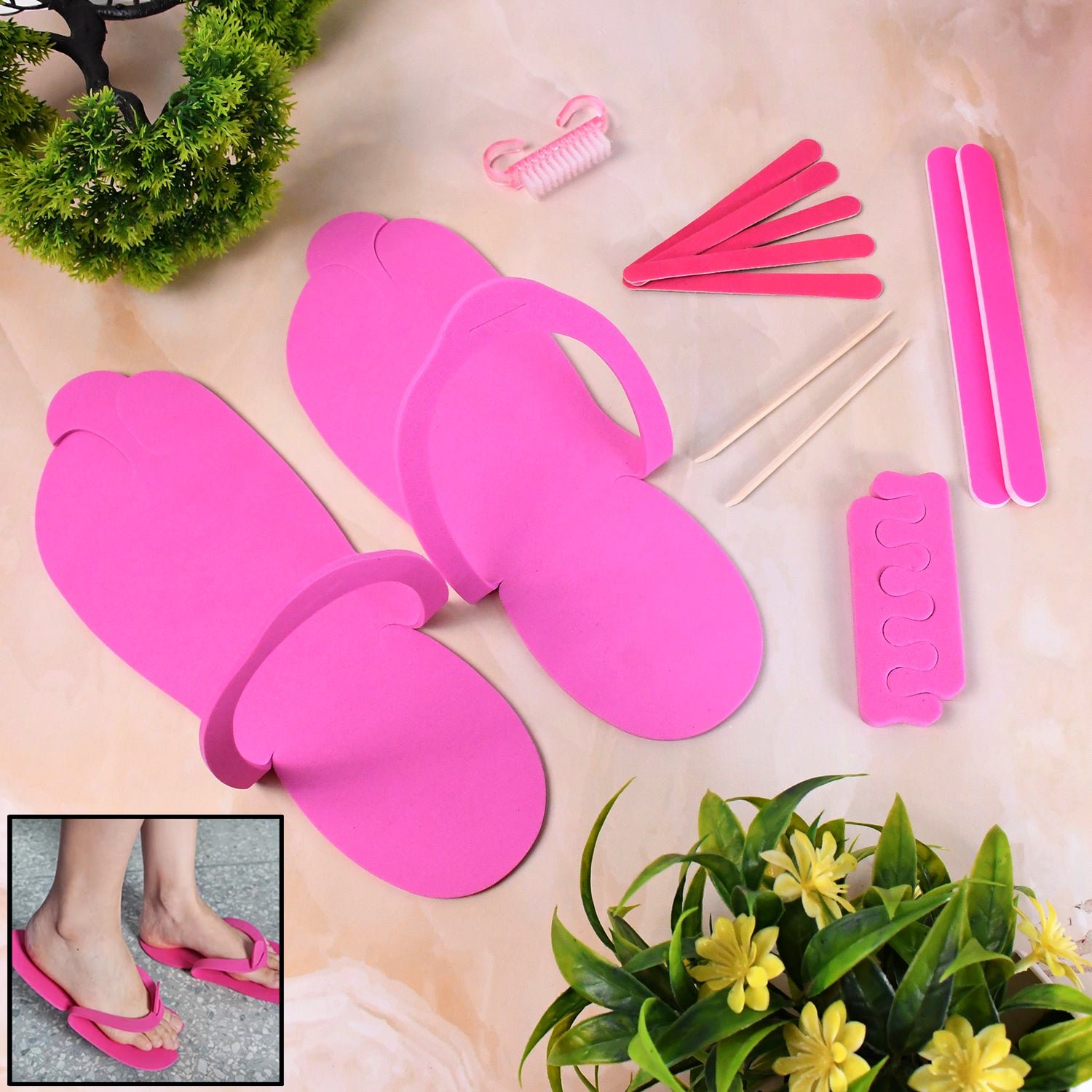 Professional Pedicure Kit – 13 Pc Foot Care Set | Velvet Wipe