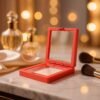 Transparent Jewellery Display Box – 3D Floating Organizer with Magnetic Lock