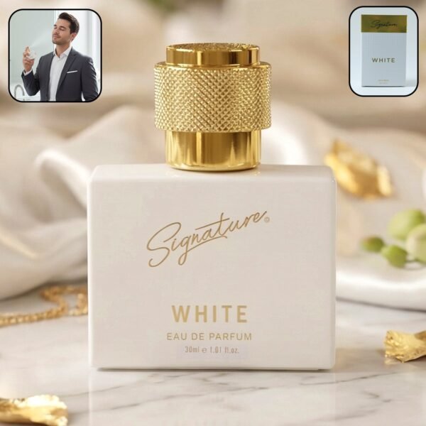 Signature White Eau De Parfum – Long-Lasting Refreshing Scent