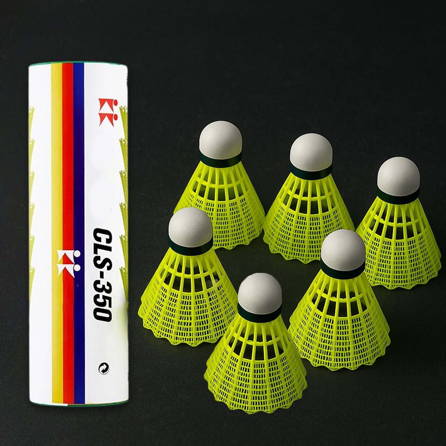 Plastic Shuttlecock – Durable & Consistent Flight (6 Pcs Set)