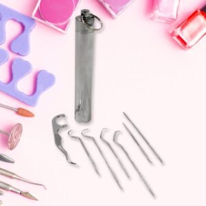 Stainless Steel Toothpick Set – 7-in-1 Portable Dental Kit | AuriGlam
