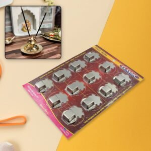 Stainless Steel Agarbatti Stand – Wall Mounted 12 Pack | Indo Glow