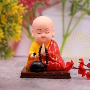 01_buddha Solar Powered Buddha Statue – Moving Head and Hand Decor