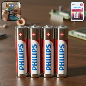 AAA Alkaline Batteries – Long-Lasting 4-Pack Power Cells