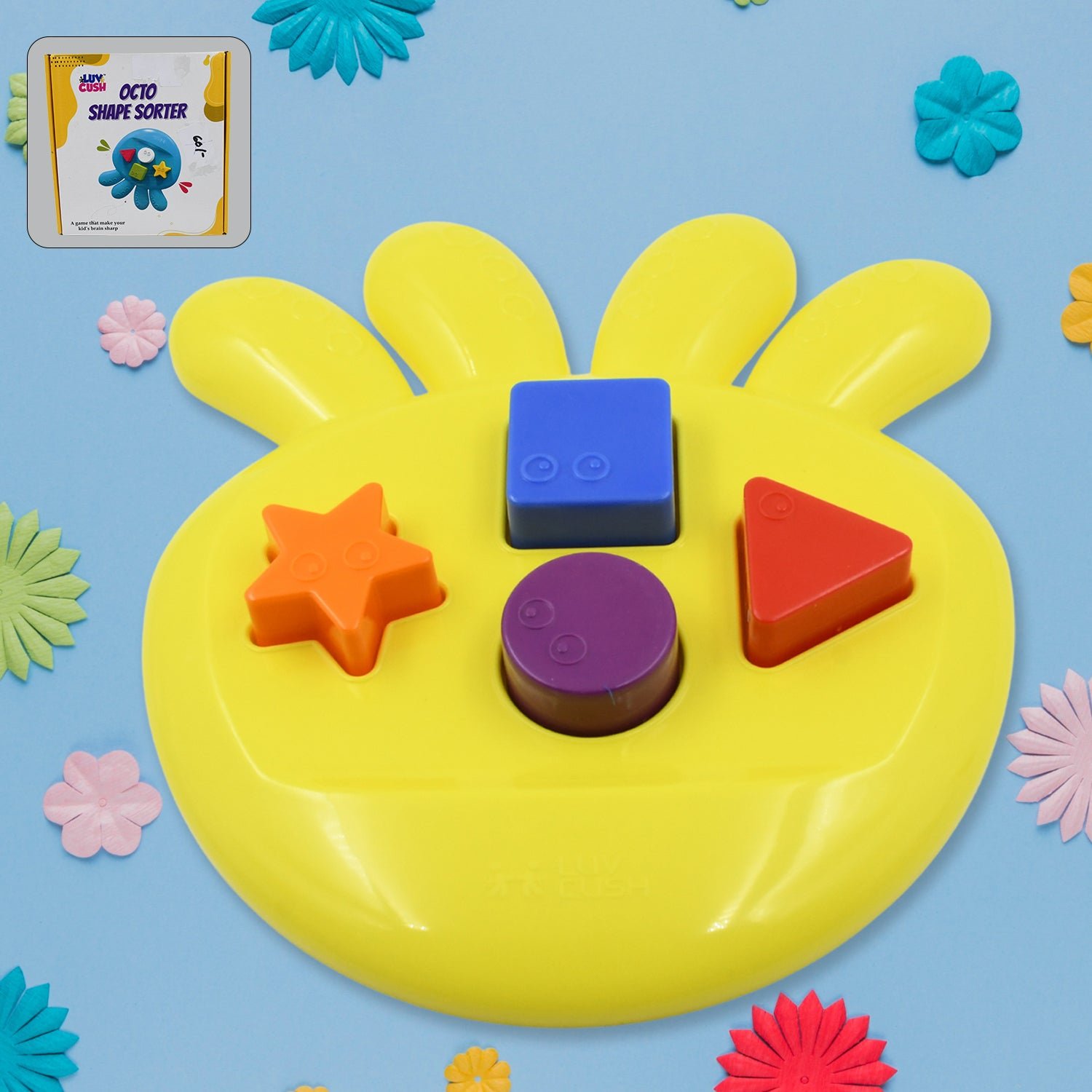 Octo Shape Sorter Toy – Educational Learning Fun | Little Learners