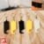 Plastic Keychain Mobile Stand – 2 in 1 Multicolor Phone Holder Set