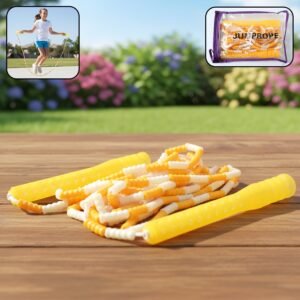 Kids Beaded Skipping Rope – Durable & Comfortable Grip
