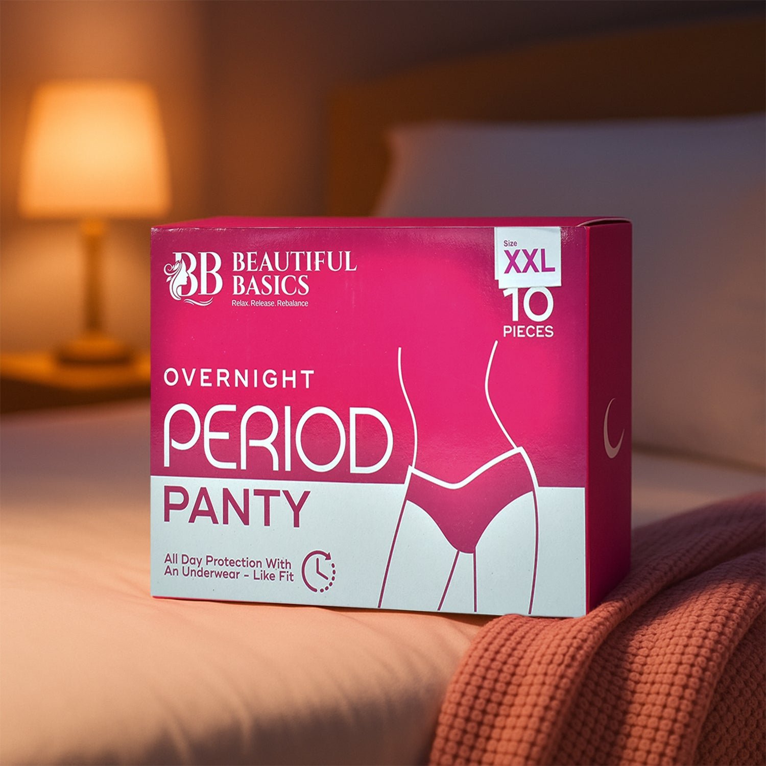 Overnight Period Panty XXL Size – Leak-Proof Comfort for Heavy Flow
