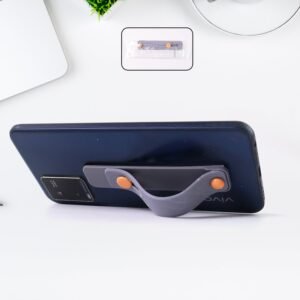 Silicone Phone Loop Finger Holder – Secure Grip & Multi-Use Kickstand
