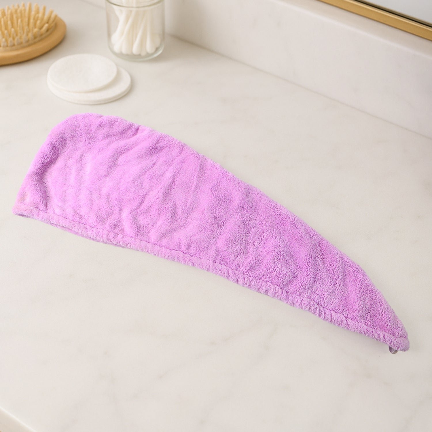 Microfiber Hair Drying Towel – Super Absorbent & Quick Dry | VelvaBloom