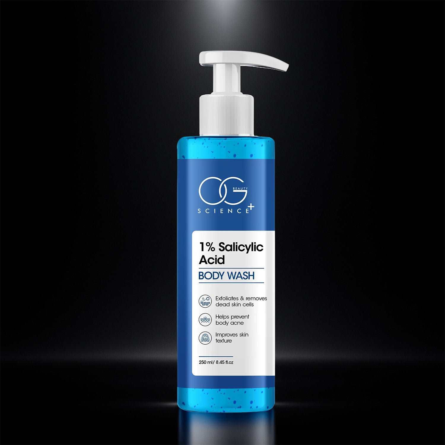 Salicylic Acid Body Wash – 1% Anti-Acne Exfoliating Gel