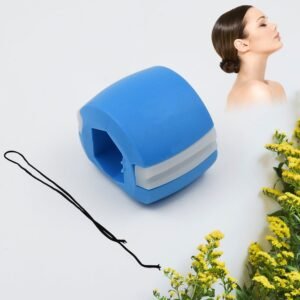 Jawline Exerciser – Blue Facial Sculpting Tool | FitFuzion