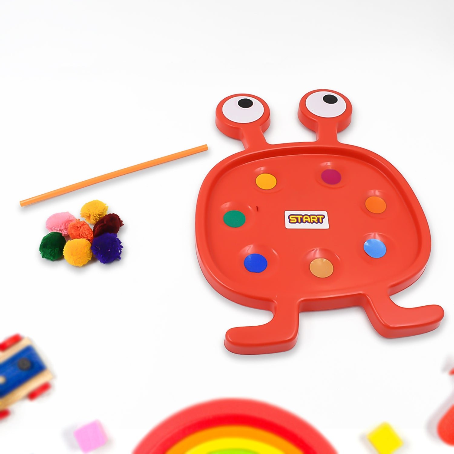 Kids Plastic Toy Set – Fu Fu Monster Early Learning Fun | Gamevana