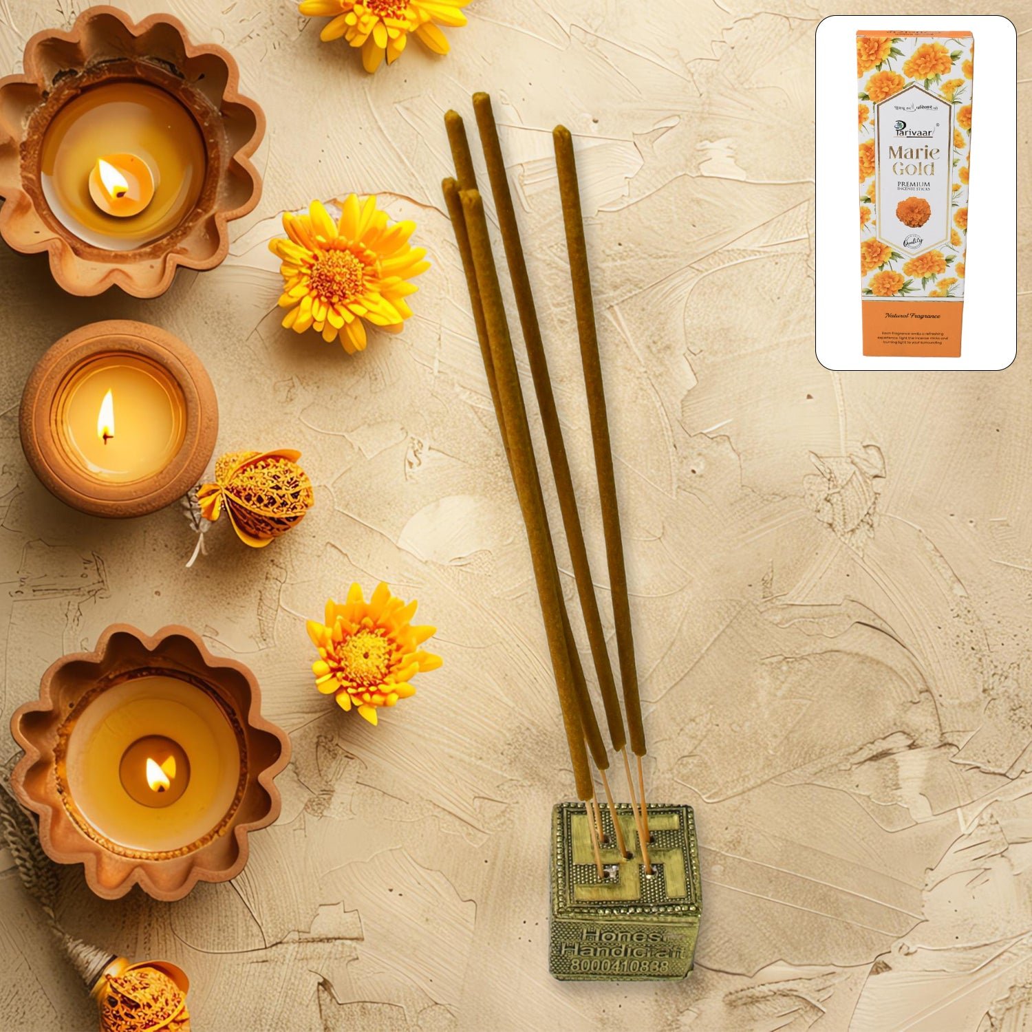 Agarbatti Sticks – Mixed Floral Fragrance, 90 GM |