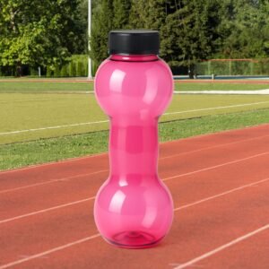 Dumbbell Water Bottle – 550ml BPA-Free Hydration | FitFuzion