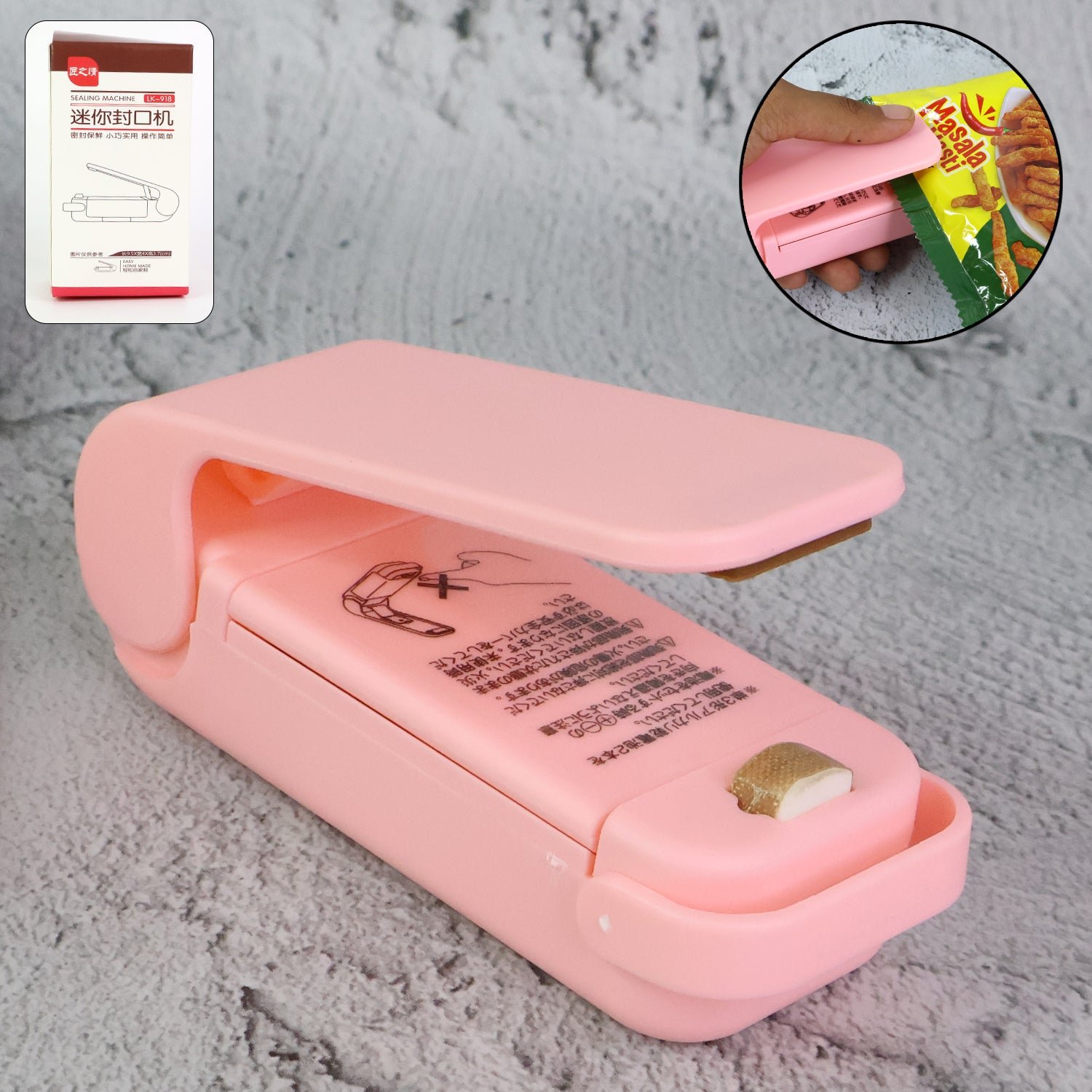 Mini Plastic Bag Sealer – Portable Heat Sealing Machine | FERVENT