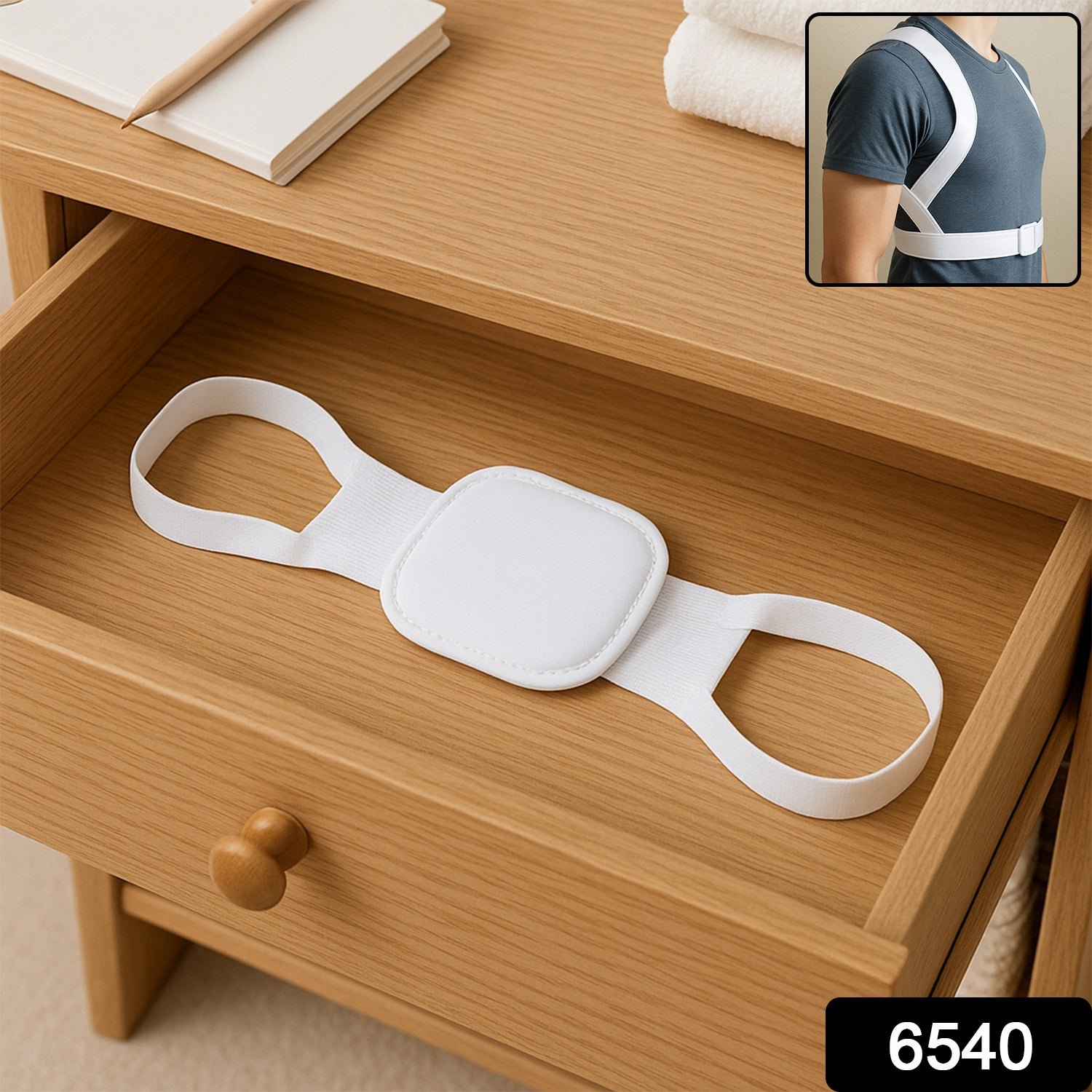 Posture Corrector – Back & Shoulder Support for All Ages | FitFuzion